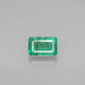 Esmeralda verde natural 0,60ct, corte esmeralda, VS-SI