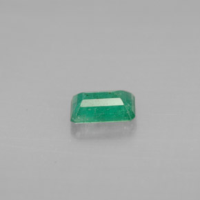 Esmeralda verde natural 0,48ct, corte esmeralda, VS-SI