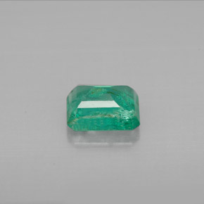 Esmeralda verde natural 1,12ct, corte esmeralda, VS-SI