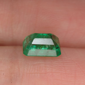 Esmeralda verde natural 1,46ct, corte esmeralda, VS-SI
