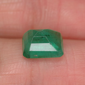 Esmeralda verde natural 1,70ct, corte esmeralda, SI-I1