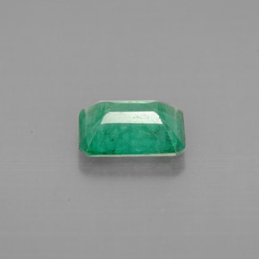 Esmeralda verde natural 1,16ct, corte esmeralda, VS-SI