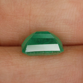 Esmeralda verde natural 1,49ct, corte esmeralda, SI-I1