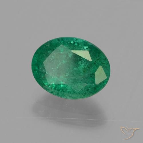 Esmeralda Verde Frio Natural 1.61ct, oval, SI