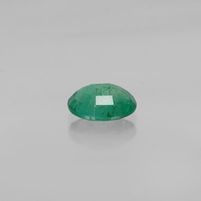 Esmeralda verde natural 1,18ct, corte oval, SI