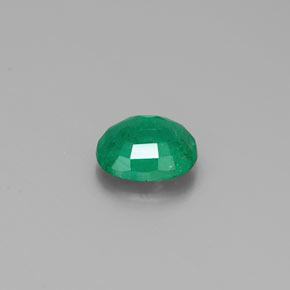 Esmeralda verde natural 0,35ct, corte oval, SI