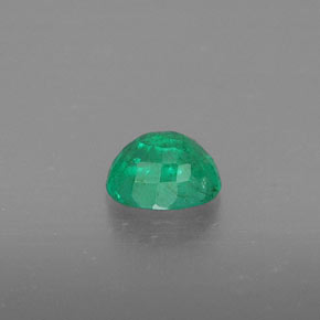 Esmeralda verde natural 0,37ct, corte oval, SI