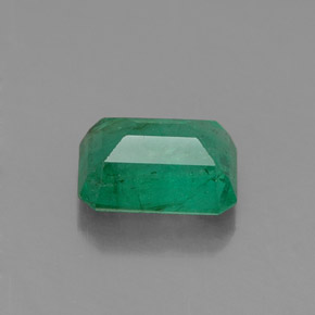 Esmeralda verde natural 0,98ct, corte esmeralda, SI-I1