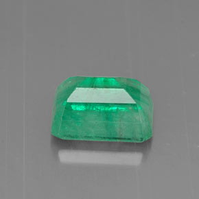 Esmeralda verde natural 1,05ct, corte esmeralda, SI-I1