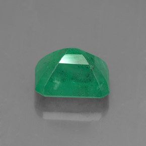 Esmeralda verde natural 1,15ct, corte esmeralda, SI-I1