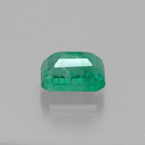 Esmeralda verde natural 1,09ct, corte esmeralda, SI