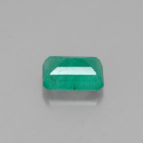 Esmeralda verde natural 0,91ct, corte esmeralda, SI