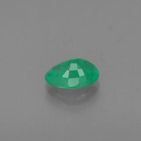 Esmeralda verde natural 0,41ct, corte oval, SI