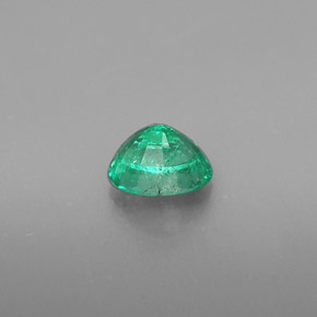 Esmeralda verde natural 0,48ct, corte oval, SI