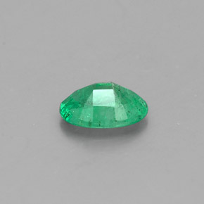 Esmeralda verde natural 0,38ct, corte oval, SI-I1