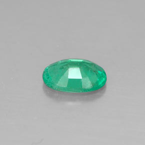 Esmeralda verde natural 0,31ct, corte oval, SI