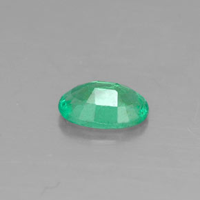 Esmeralda verde natural 0,33ct, corte oval, SI