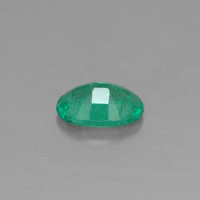 Esmeralda verde natural 0,31ct, corte oval, SI