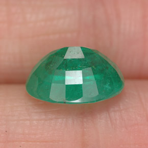 Esmeralda verde natural 2,68ct, corte oval, SI
