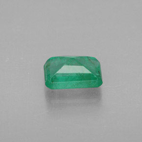 Esmeralda verde natural 0,55ct, corte esmeralda, SI-I1