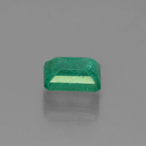 Esmeralda verde natural 0,57ct, corte esmeralda, SI-I1