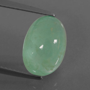 Esmeralda verde natural 4,54ct, transparente, transparente/translúcido