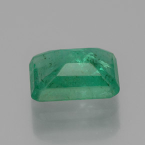 Esmeralda verde natural 0,93ct, corte esmeralda, SI-I1