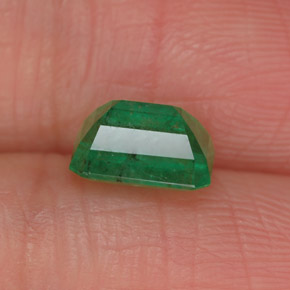 Esmeralda verde natural 1,05ct, corte esmeralda, SI-I1