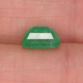 Esmeralda verde natural 1,06ct, corte esmeralda, SI-I1