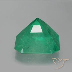 Esmeralda Verde floresta Natural 28.80ct, Corte Octógono / Esmeralda, SI