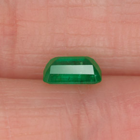 Esmeralda verde natural 0,50ct, corte esmeralda, SI-I1