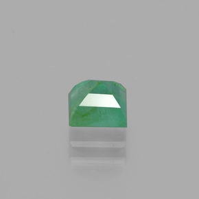 Esmeralda verde natural 0,72ct, quadrado, SI-I1