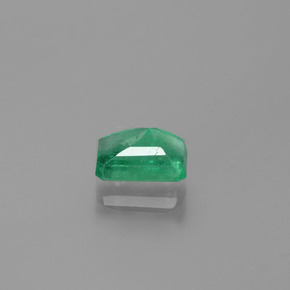 Esmeralda verde natural 0,96ct, corte esmeralda, SI-I1