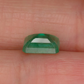 Esmeralda verde natural 0,94ct, corte esmeralda, SI-I1
