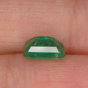 Esmeralda verde natural 0,92ct, corte esmeralda, SI-I1