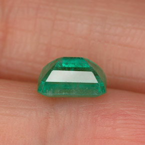 Esmeralda verde natural 1,09ct, corte esmeralda, SI-I1