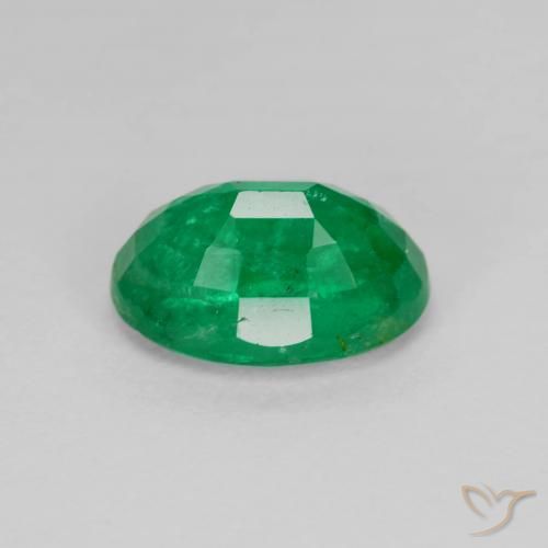 Esmeralda Verde médio Natural 1.68ct, oval, SI-I1