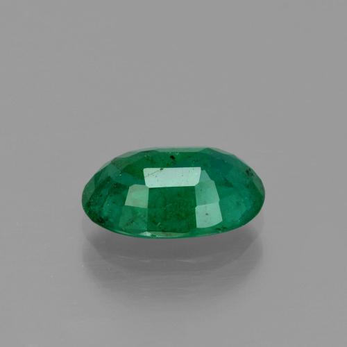 Esmeralda verde natural 1,43ct, corte oval, SI-I1