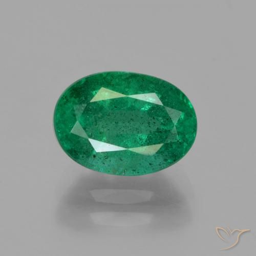 1.81ct Natural Verde médio Esmeralda, oval, SI-I1