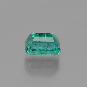 Esmeralda verde natural 0,66ct, corte esmeralda, SI-I1