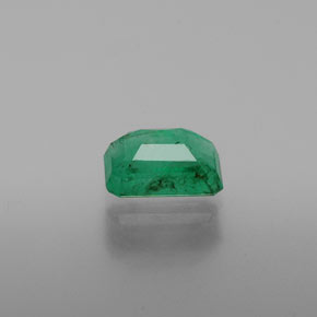 Esmeralda verde natural 0,61ct, corte esmeralda, SI-I1