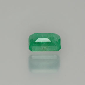 Esmeralda verde natural 0,57ct, corte esmeralda, SI-I1