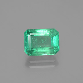 Esmeralda verde natural 2,14ct, corte esmeralda, VS-SI