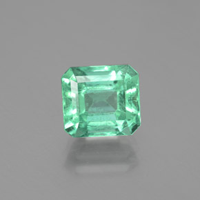 Esmeralda verde natural 2,32ct, corte esmeralda, VS-SI