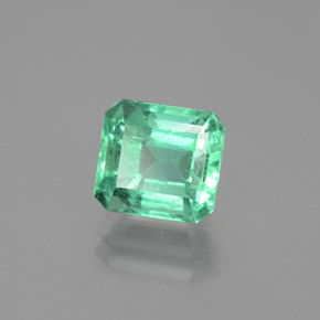 Esmeralda verde natural 2,32ct, corte esmeralda, VS-SI