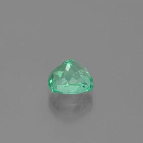 Esmeralda verde natural 1,82ct, almofada cortada, VS-SI