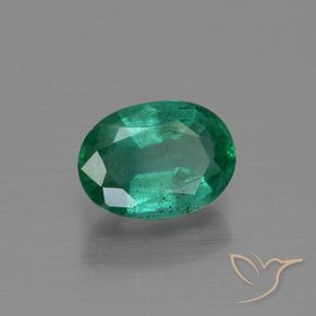 Esmeralda Verde médio Natural 1.16ct, oval, SI
