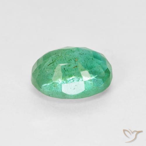 Esmeralda Azul verde Natural 1.96ct, oval, SI