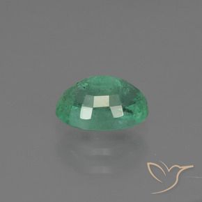 Esmeralda Verde médio Natural 0.95ct, oval, SI