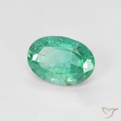 Esmeralda Verde Frio Natural 0.64ct, oval, SI